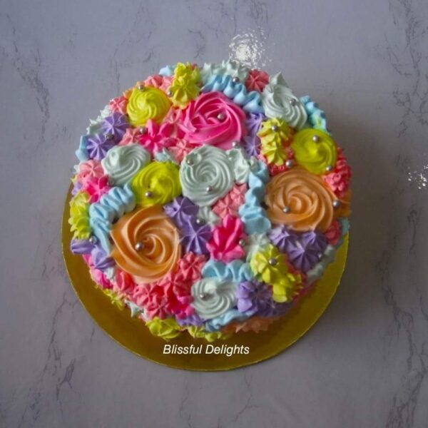 FASCINATING FLORAL CAKE