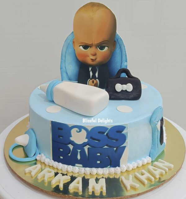 BABY BOSS CAKE