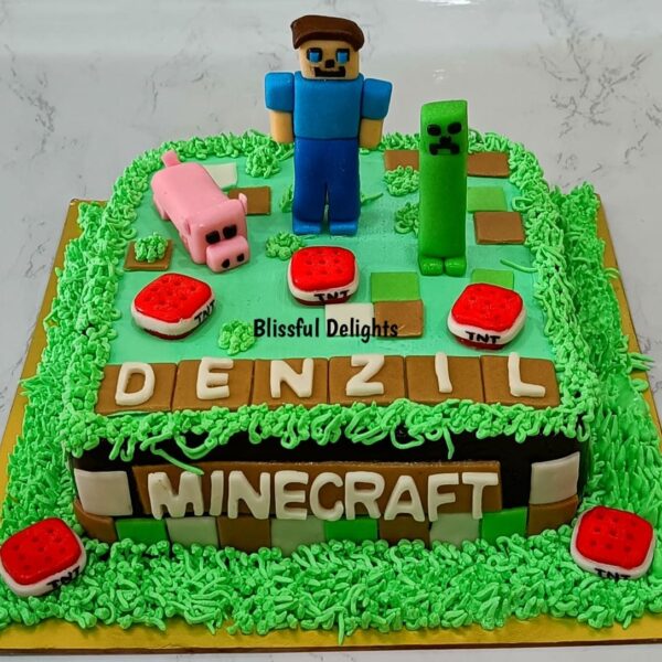 MINECRAFT CAKE