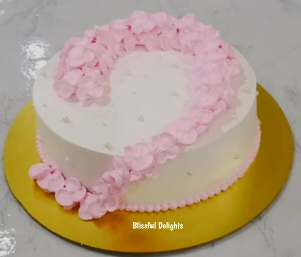 DESIGNER FLORAL CAKE